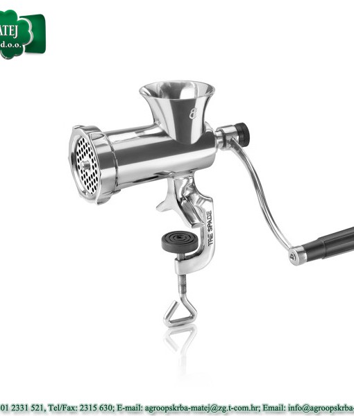 Uređaj za mljevenje mesa ručni TC - 8 Inox P/N 10800/I 1