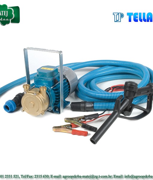 Komplet za pretakanje goriva Tellarini "KIT GASOLIO" 2