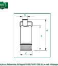 Rovatti potopna pumpa DA 80A/F-015 M2 5