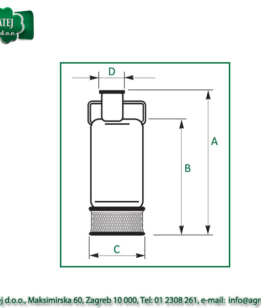 Rovatti potopna pumpa DA 80A/F-015 M2 5