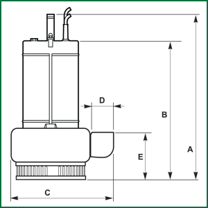 Rovatti potopna pumpa DS50A/A-011M2 1
